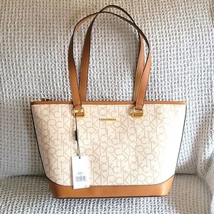 White Calvin Klein Handbag